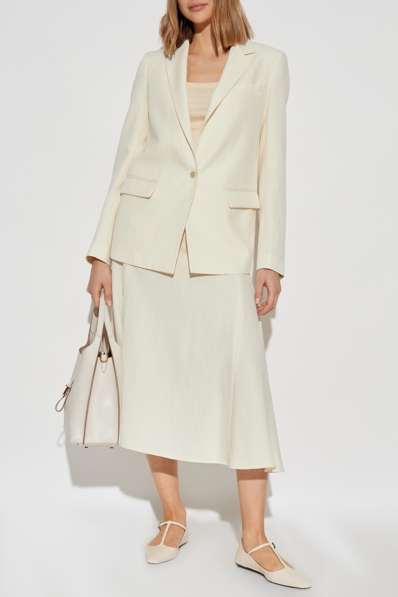 アウターその他 FABIANA FILIPPI Woman Blazer Cream GCD265F315L291 0149 FABIANA FILIPPI: Blazer woman - Cream | Fabiana Filippi